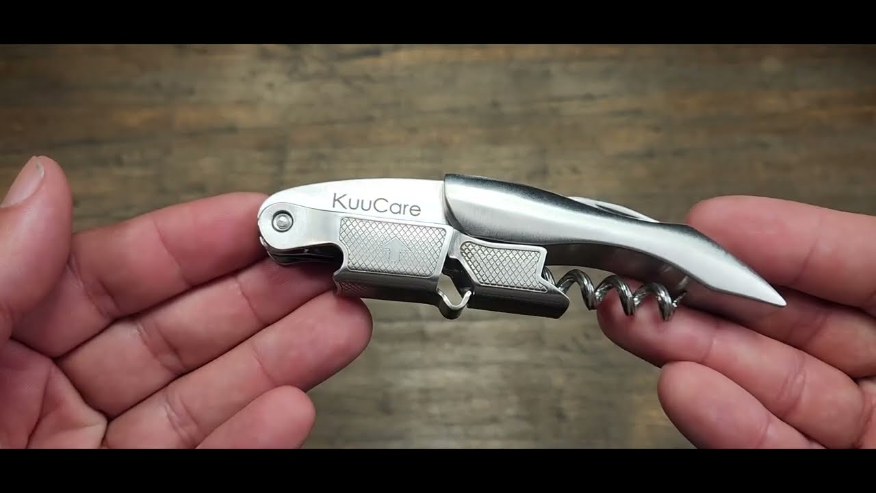 Wine Opener Waiter Corkscrew Premium 420 Stainless Steel Review