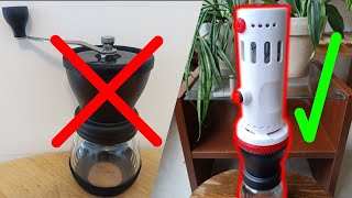 Motorising A Hario Coffee Grinder