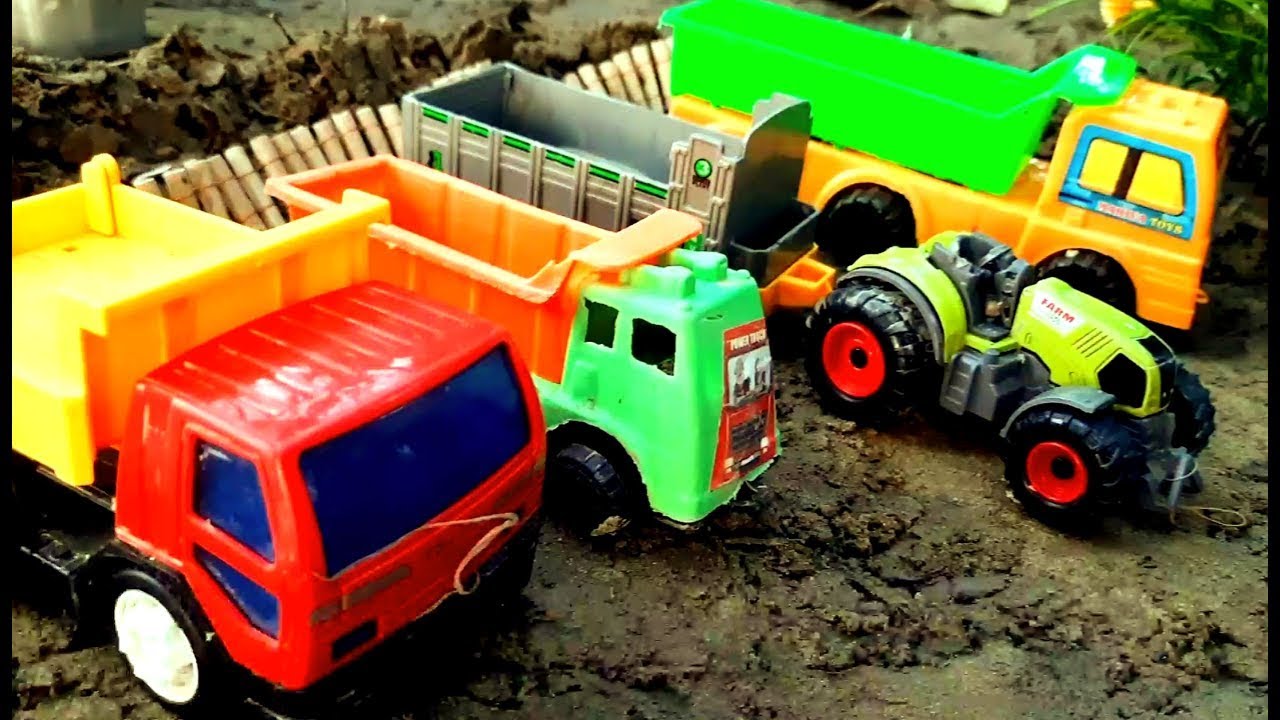 Diy tractor, tata Truck, karin gari, dojar gadi, excavator, trolley ...