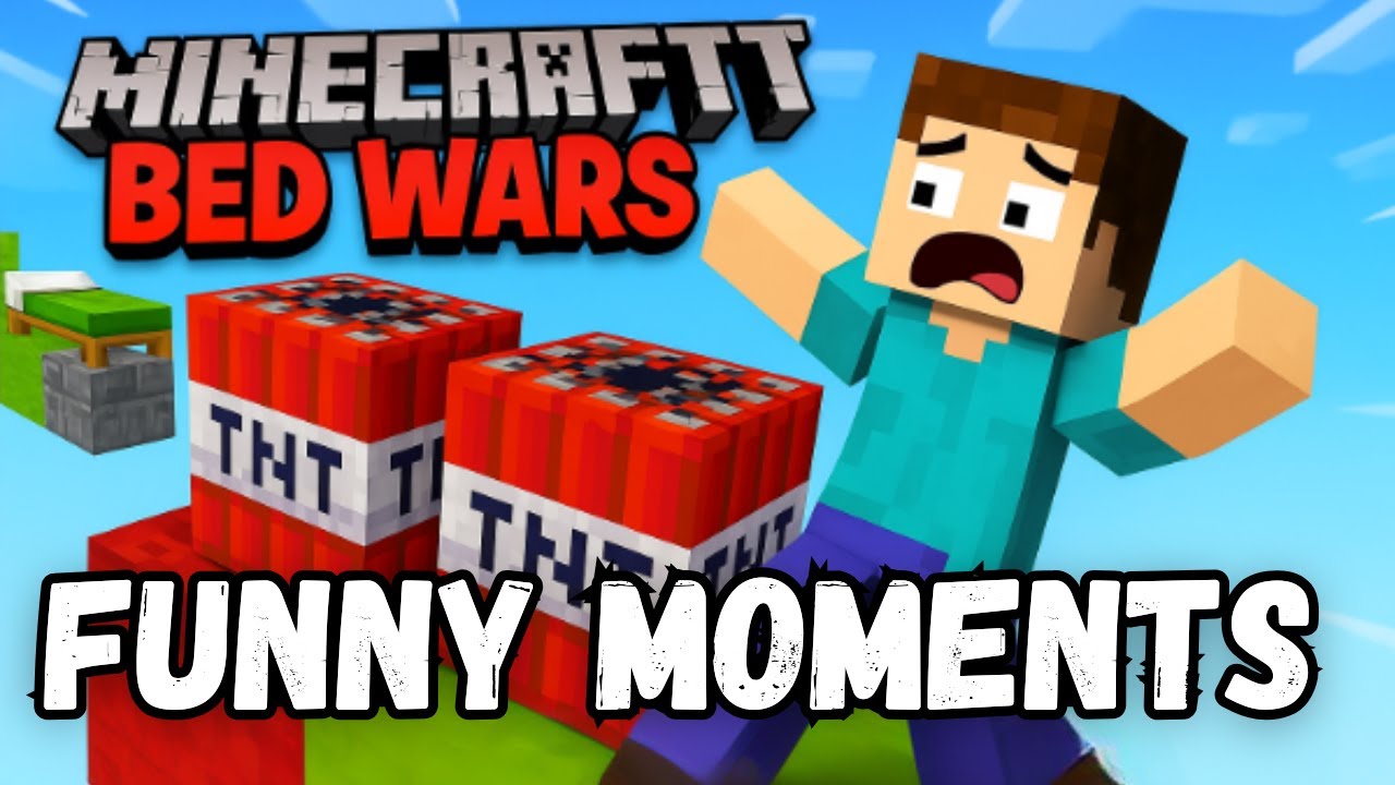 Minecraft Bedwars Funny Moments with Friends 😂 Epic Fails & Trolls ...