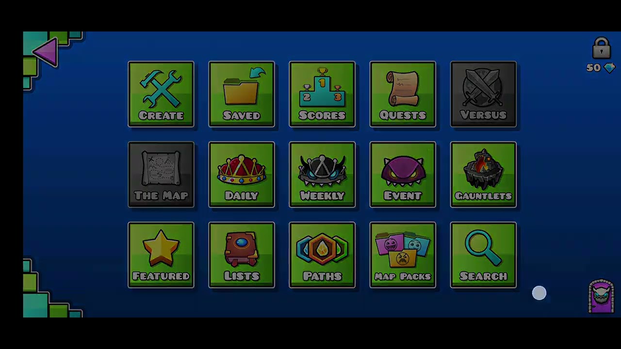 I played geometry dash - YouTube