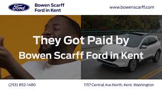 Get Paid at Bowen Scarff Ford in Kent