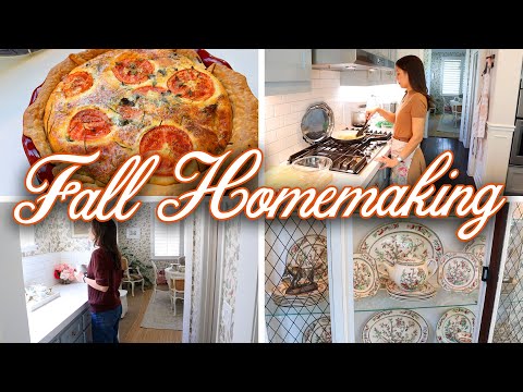 Early Fall Homemaking