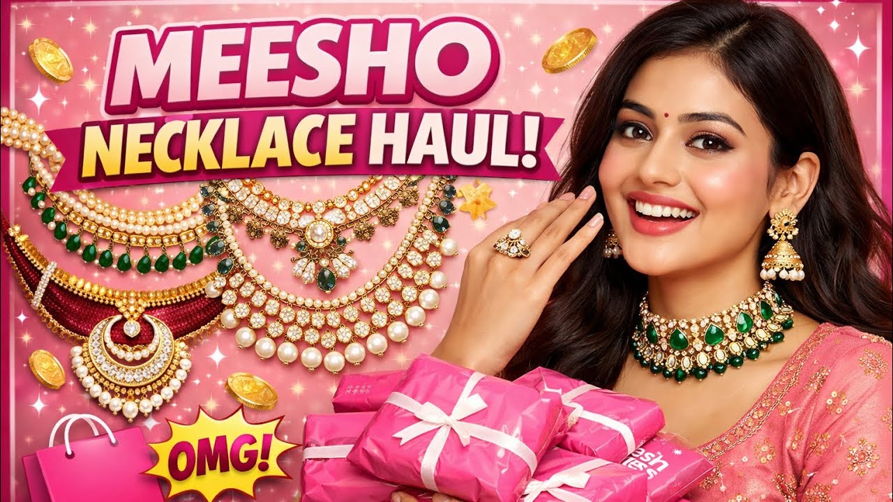 Meesho amazin Necklace haul 