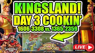 Kingsland Day 3:  2359-1365 vs. 3308-1606 - Rise of Kingdoms