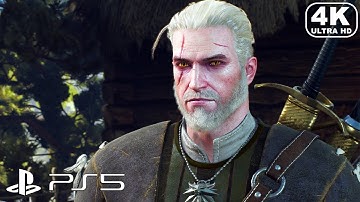 The Witcher 3 Wild Hunt Next-Gen PS5 - Go to Crookback Bog with the Bloody Baron (4K ULTRA HD PS5)