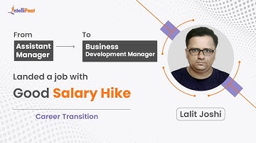 Landed a Job with a good salary hike | Best Salesforce Course | Intellipaat Career Transition