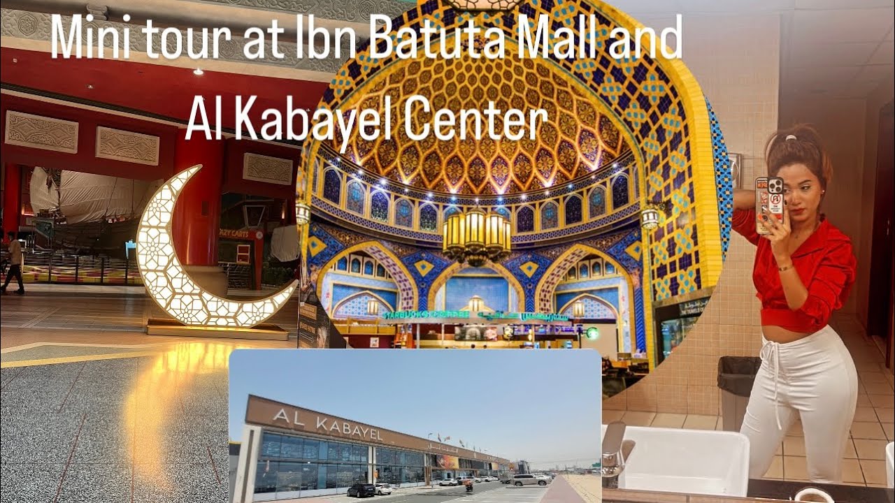 Mini Vlog on Ibn batuta Mall & Al kabayel Center🇦🇪♥️ ramadanindubai 