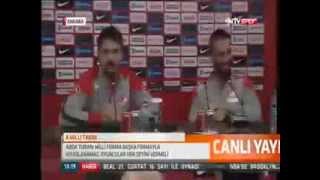 Türkiye Maçında Arda Duranla Röportaj Yapan Muhaberler Demirden Korksak Trene Binmezdi