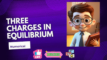 Two identical charges Q each are kept at a distance r from each other. A 3rd charge q is also placed