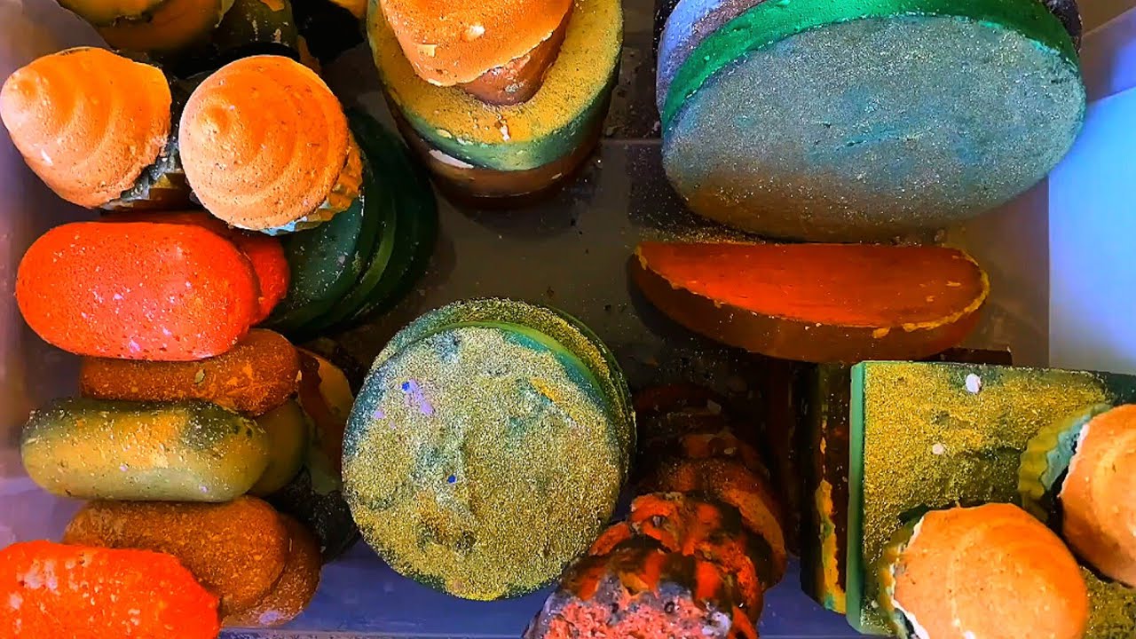 Bucket Crispy Powdery Reformed Gym Chalk Compilation Crush Asmr ...