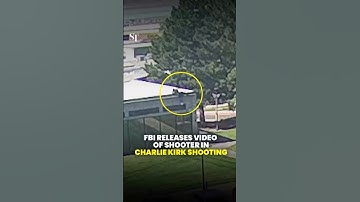 FBI releases video  of suspected gunman in Charlie Kirk shooting
