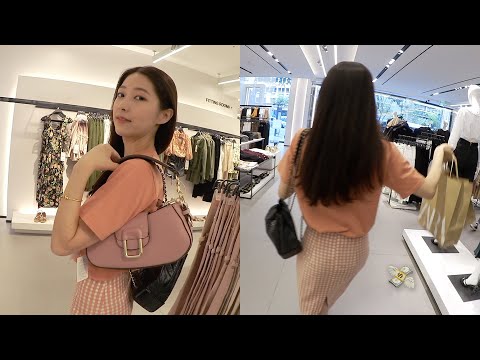 VLOG 가을맞이 자라쇼핑, 가로수길 핫플레이스, 치폴레 대신 쿠차라 (Eng sub)