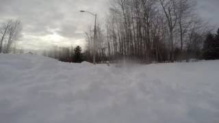 CRAZY REDNECK TOBOGGANING JUMP!!!!