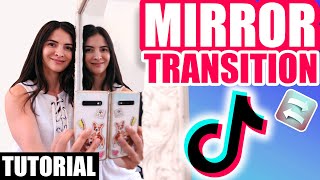 TikTok Mirror Inverted Transition Tutorial - Easy Inverted Trick