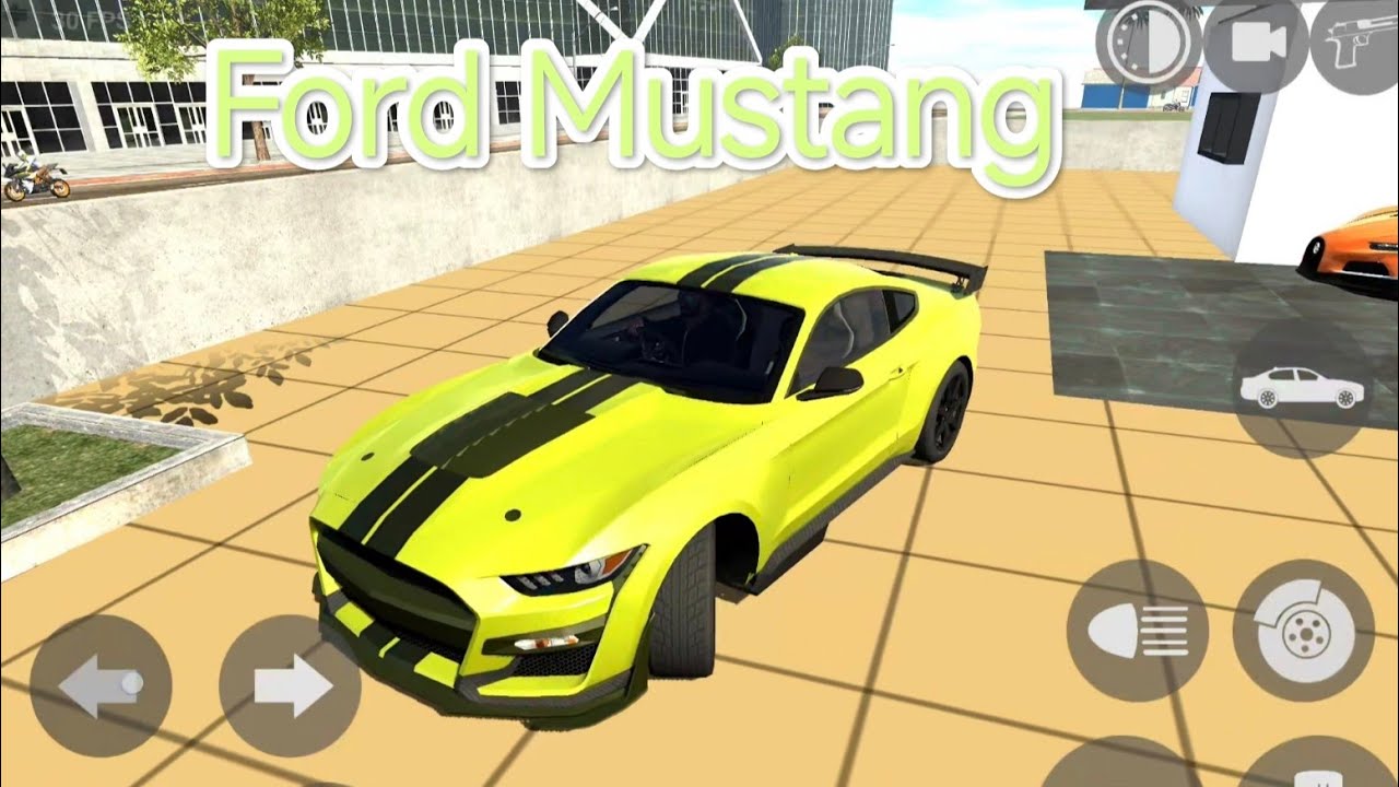 Indian Bike Game - Ford Mustang 