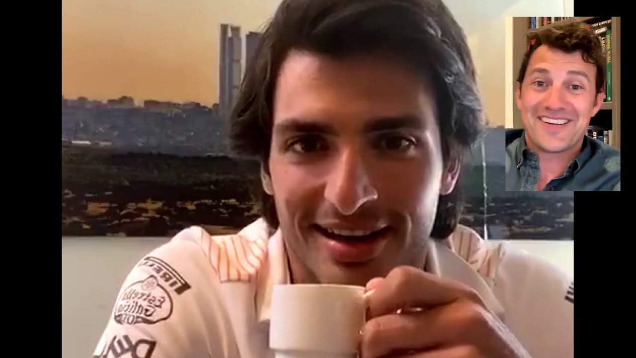 Carlos Sainz on Instagram Live with F1's Will Buxton (28th May 2020)