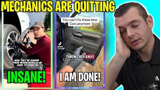 Cars Are Now Impossible to Fix, Mechanics Are QUITTING