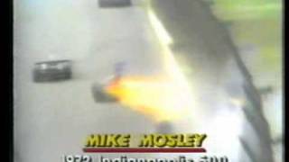 1972 Indy 500 - Mike Mosley Crash