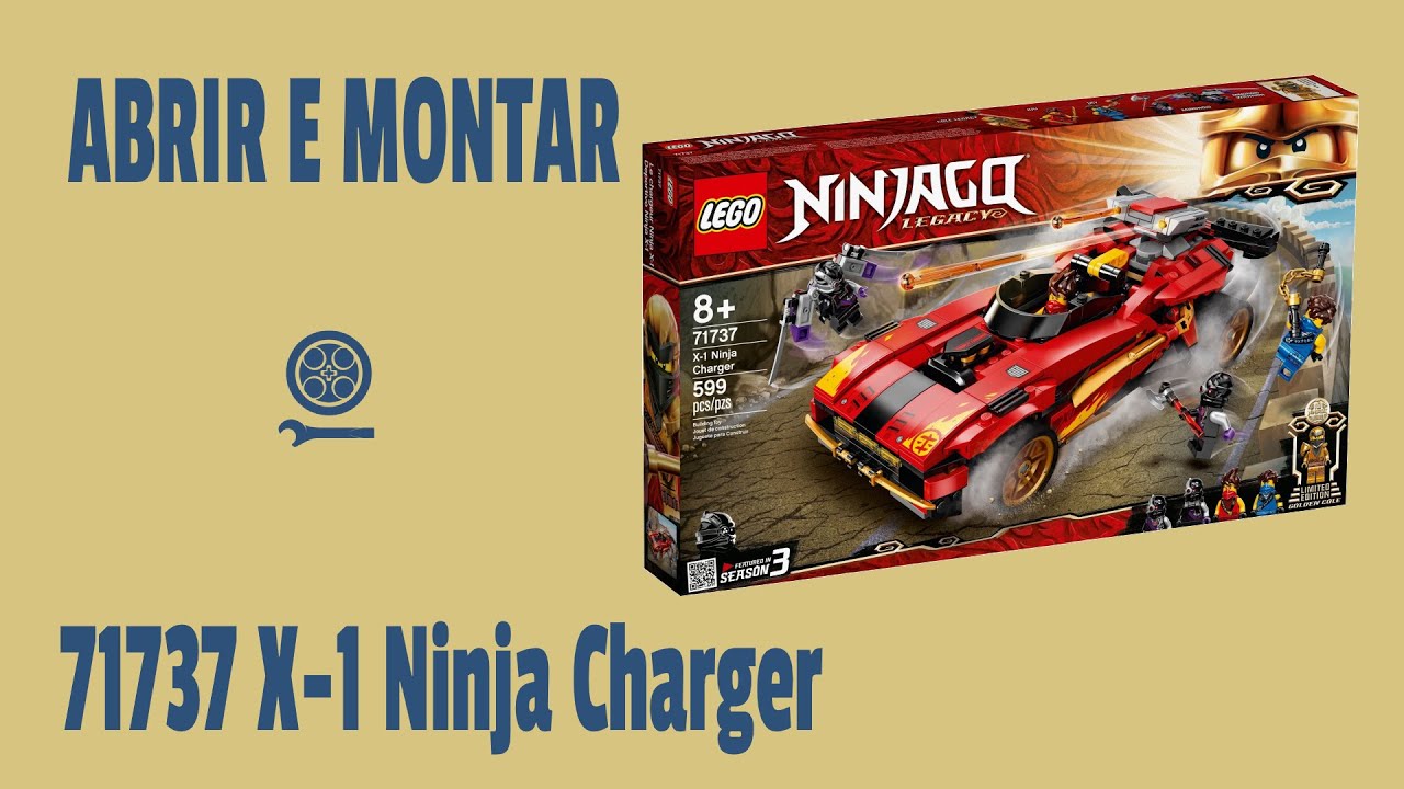Lego X-1 Ninja Charger 71737 - купить конструктор: цены, отзывы