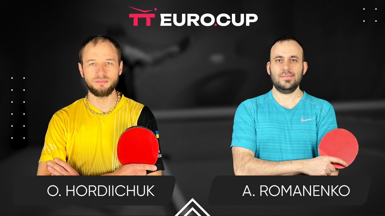 Max Romanenko 16:45 Oleksandr Hordiichuk - Andrii Romanenko 15.06.2024 TT Euro.Cup ...