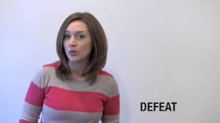 Defeat | Learn English with Spotlight
