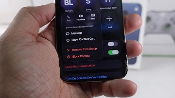 How to Remove Someone From Group chat on iPhone iOS 26