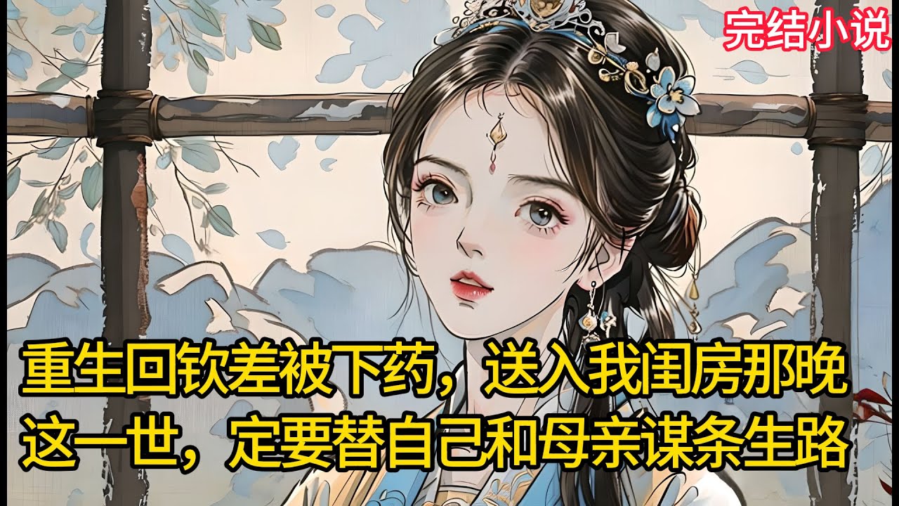 【一口氣看完 】重生回钦差被下药，送⼊我闺房那晚，这一世，定要替⾃己和⺟亲谋条⽣路.....