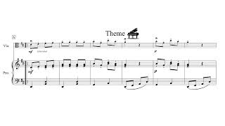 Song of the Wind | Piano Accompaniment (𝅘𝅥= 75) | Suzuki Viola Book 1