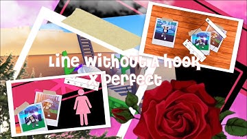 Line Without A Hook x Perfect || #snows600editcomp || I tried lol || Roblox Typography Edit