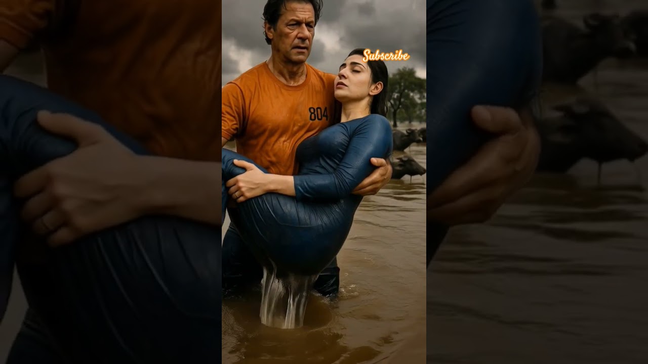 Maryam and Imran love in flood | Ai shorts 