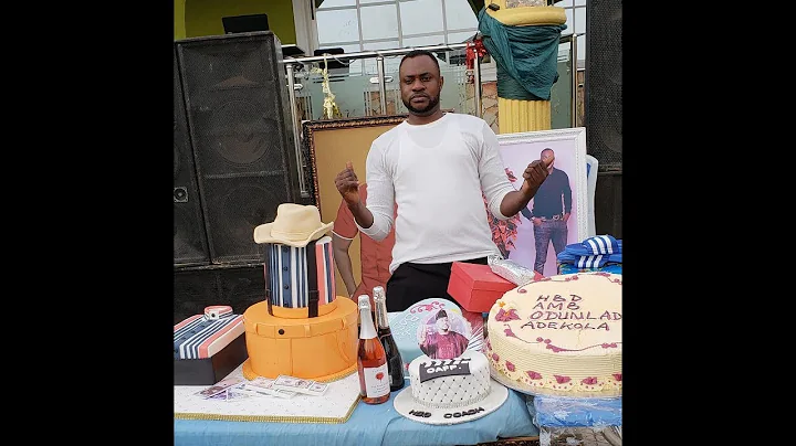 Watch Odunlade Adekola Dancing Shaku Shaku On His Birthday As His Family And Friends Surround Him