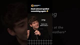 Famous Noah Schnapp is stranger things Tom Holland - almost spoils something - Mr Sandman Wealth