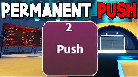 How To GET PERMANENT PUSH in INK GAME! (Full Guide) ROBLOX