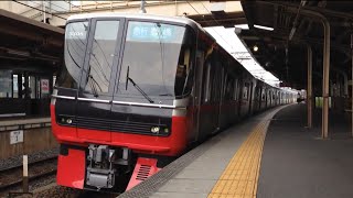 名鉄3300系3308F+3150系3168F急行豊橋行き 笠松駅発車