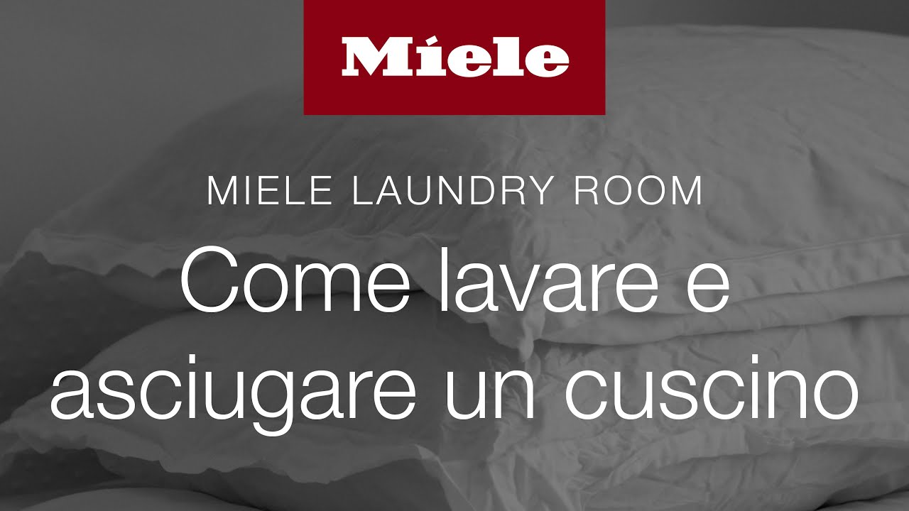 Come lavare e asciugare il cuscino in piuma d'oca