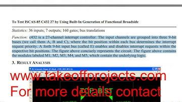 To Test ISCAS 85 C432 27 by Using Built In Generation of Functional Broadside