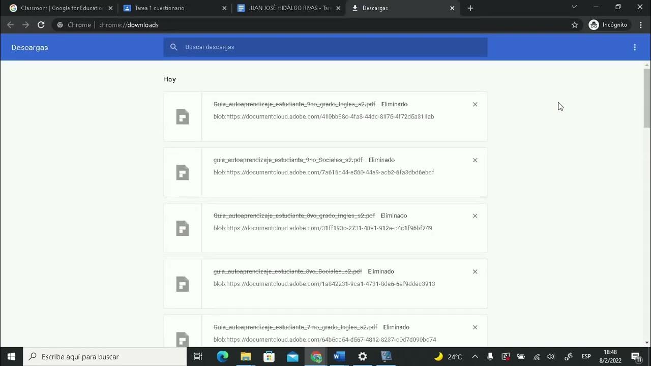 Como entregar una tarea en google classroom version corta YouTube