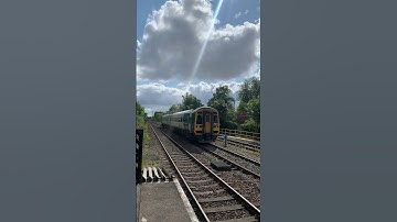 Class 158 passing with football 4 tone! #railtrack #railway #class37 #roadto400subs