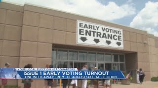 Voter turnout continues to climb in Issue 1 election
