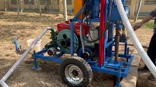SUNMOY HF300D portable water well drilling rig