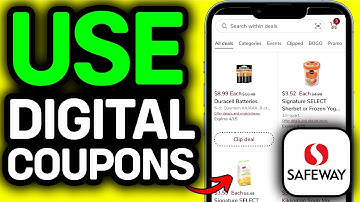 HOE U SAFEWAY DIGITALE COUPONS IN DE WINKEL GEBRUIKT 2025 (EENVOUDIGE HANDLEIDING)