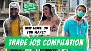 Trade Job Salaries | Salary Transparent Street Compilation
