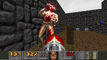 Doom Zero: Map 10 - "Leap Gates" UV-Fast in 6:07