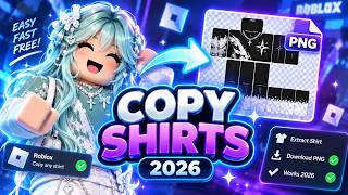 Roblox Clothing Copier 2026 | How to Copy Roblox Shirt | Roblox Pants Template Setup [NEW]
