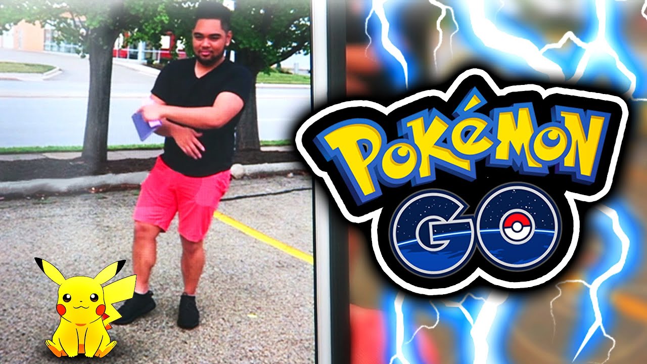 POKEMON GO LETS PLAY! I CAUGHT A PIKACHU!