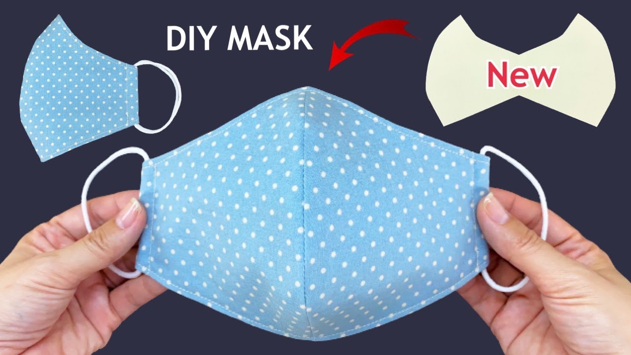 Very Easy New Mask! Diy Breathable Face Mask Very Easy To Make Sewing