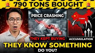 China Just Bought 790 Tons of Silver. The Price Was Crashing. They Didn't Care.