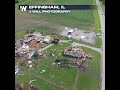 Drone Shots Show Damage After Monster Effingham, IL Tornado