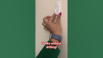 Command hooks without drilling on walls or any other surface. Easily removable too! #homeimprovement